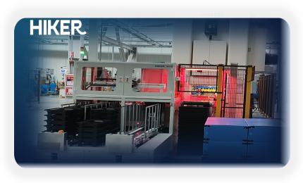 冲压件高速动态抓取自动摆盘系统