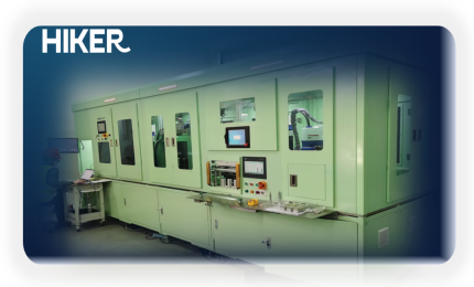 46系圆柱电池极柱精密自动装配系统